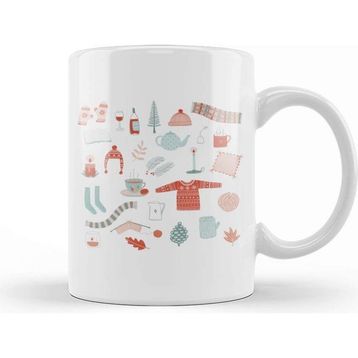 Baskı Dükkanı Hygge Cosy Things Kupa