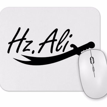 Baskı Dükkanı Hz Ali Alevi Zülfikar Mouse Pad