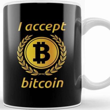 Baskı Dükkanı I Accept Bitcoin Kupa