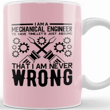 Baskı Dükkanı I Am A Mechanical Engineer 01 Kupa