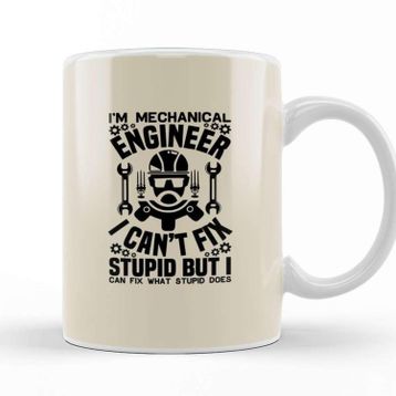 Baskı Dükkanı I Am A Mechanical Engineer 02 Kupa