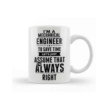 Baskı Dükkanı I Am A Mechanical Engineer 08 Kupa