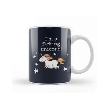 Baskı Dükkanı I Am An Effing Unicorn Kupa