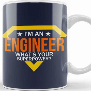 Baskı Dükkanı I Am An Engineer 01 Kupa