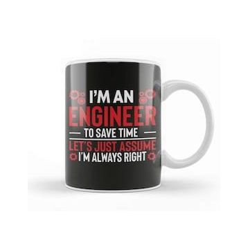 Baskı Dükkanı I Am An Engineer 02 Kupa