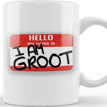 Baskı Dükkanı I Am Groot Guardians Kupa