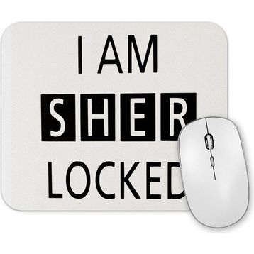 Baskı Dükkanı I Am Sher Locked 1 Mouse Pad