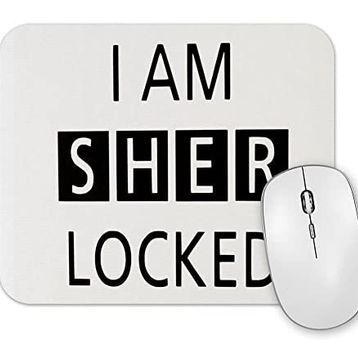 Baskı Dükkanı I Am Sher Locked 1 Mouse Pad
