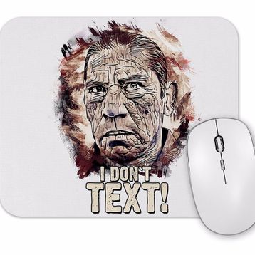 Baskı Dükkanı I Dont Text Mouse Pad