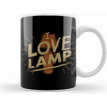Baskı Dükkanı I Love Lamp Kupa