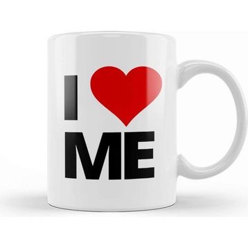 Baskı Dükkanı I Love Me Kupa