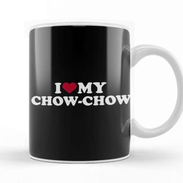 Baskı Dükkanı I Love My Chow Chow Kupa