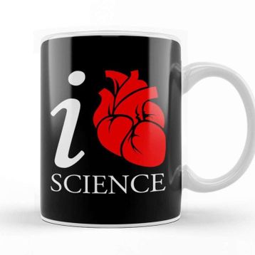 Baskı Dükkanı I Love Science Kupa