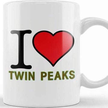 Baskı Dükkanı I Love Twin Peaks Kupa