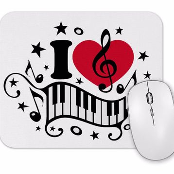 Baskı Dükkanı I Lowe Muzic Müzik Mouse Pad