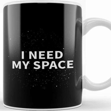 Baskı Dükkanı I Need My Space Slogan Kupa