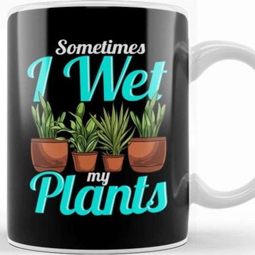 Baskı Dükkanı I Wet My Plants Kupa