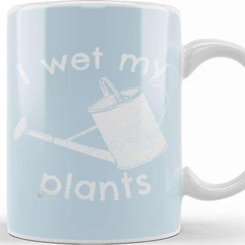 Baskı Dükkanı I Wet My Plants Kupa