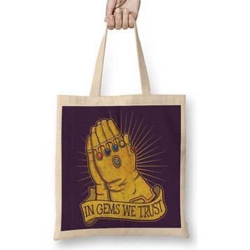 Baskı Dükkanı Infinitywar Guardians Of The Galaxy Bez Çanta