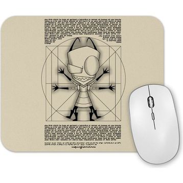 Baskı Dükkanı Invader Zim Da Vince Irken Mouse Pad