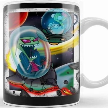 Baskı Dükkanı Irish Alien Stitch Kupa