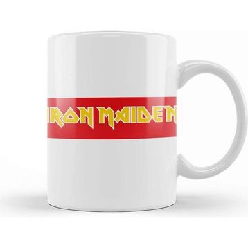 Baskı Dükkanı Iron Maiden Logo Kupa