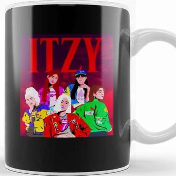 Baskı Dükkanı Itzy Porselen Kupa