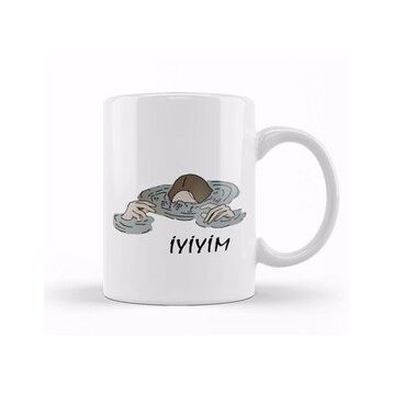 Baskı Dükkanı İyiyim Motto Kupa