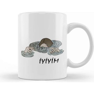Baskı Dükkanı İyiyim Motto Kupa