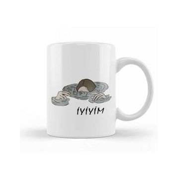 Baskı Dükkanı İyiyim Motto Kupa