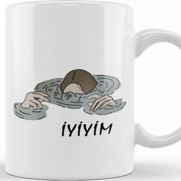 Baskı Dükkanı İyiyim Motto Kupa