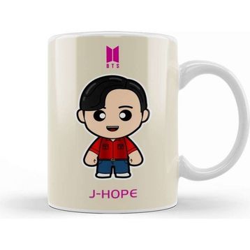 Baskı Dükkanı J Hope Bts Member Minime Style Kupa