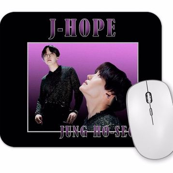 Baskı Dükkanı J Hope Bts Vintage Mouse Pad