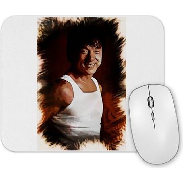 Baskı Dükkanı Jackie Chan Portrait Mouse Pad