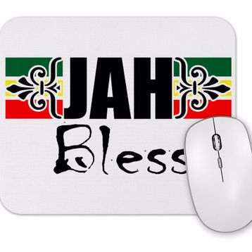 Baskı Dükkanı Jah Bless Mouse Pad