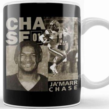 Baskı Dükkanı Jamarr Chase Retro Kupa