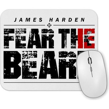 Baskı Dükkanı James Harden Fearthebeard Mouse Pad