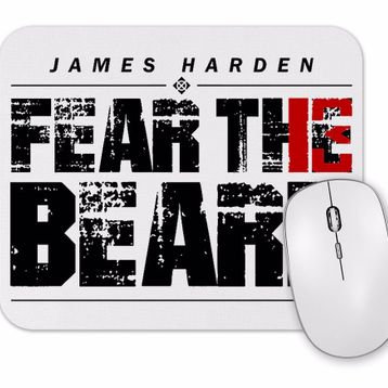 Baskı Dükkanı James Harden Fearthebeard Mouse Pad
