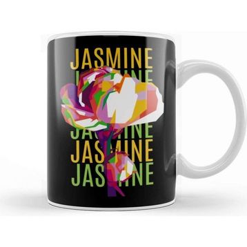 Baskı Dükkanı Jasmine Flowers Kupa Bardak