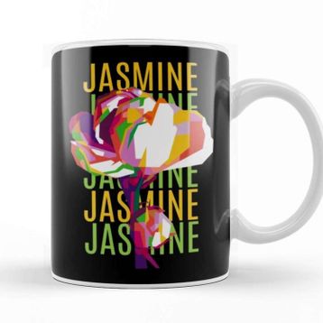 Baskı Dükkanı Jasmine Flowers Kupa Bardak