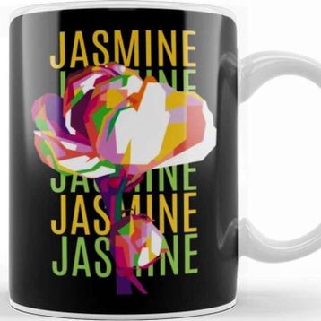 Baskı Dükkanı Jasmine Flowers Kupa Bardak