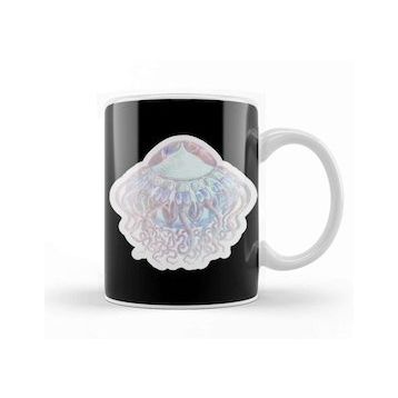 Baskı Dükkanı Jellyfish Silver Holo Kupa Bardak