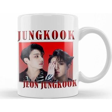 Baskı Dükkanı Jeon Jungkook Bts Kupa Bardak