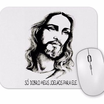 Baskı Dükkanı Jesus Cristo Mouse Pad