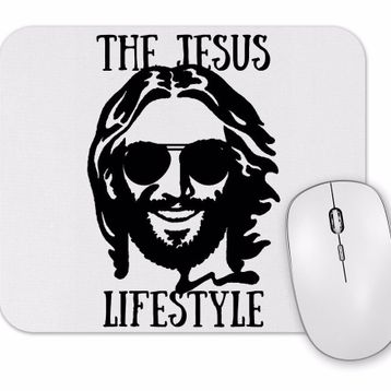 Baskı Dükkanı Jesus Lifestyle Estampa Escura Mouse Pad