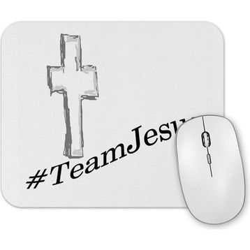 Baskı Dükkanı Jesus Mouse Pad