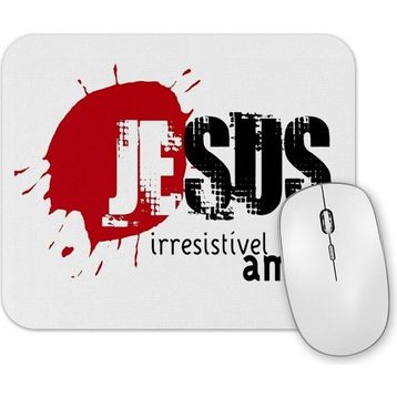 Baskı Dükkanı Jesus Mouse Pad