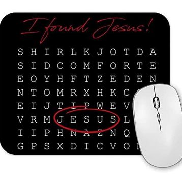 Baskı Dükkanı Jesus Mouse Pad