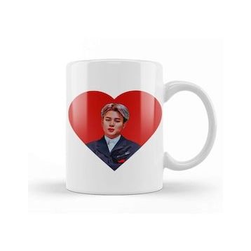 Baskı Dükkanı Jimin Love Kupa Bardak