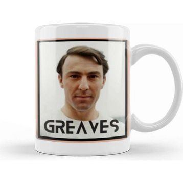 Baskı Dükkanı Jimmy Greaves Rıp Kupa Bardak